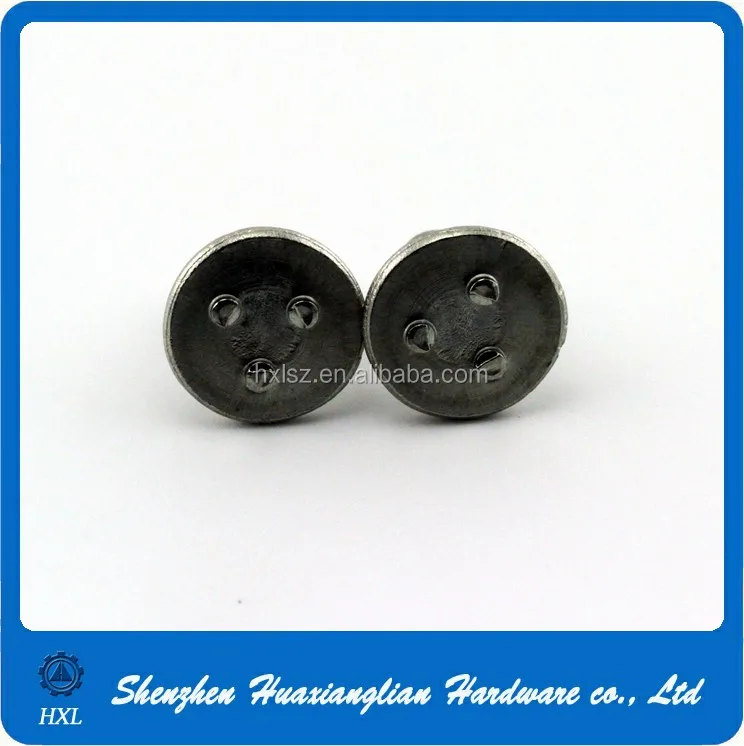 Stainless Steel Flat Round Head Welding Screw Bolt with Three Spot