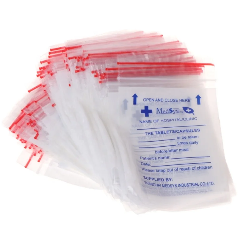 Pill Pouch Bags Zippered Pill Pouch Reusable Pill Bags Clear Plastic Pill  Bags Self Sealing Travel Medicine Organizer Storage _ - AliExpress Mobile