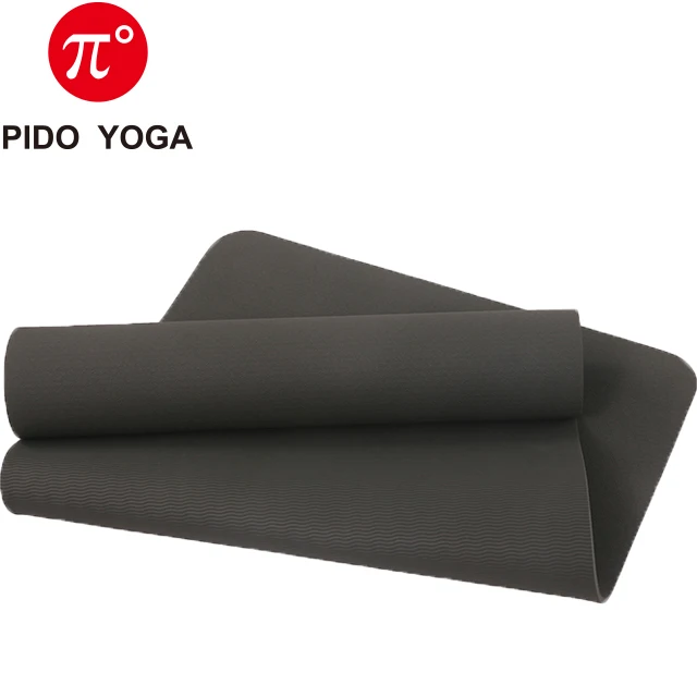 Pido Single Color 6mm Good Quality Tpe Yoga Mat Buy Single Colo Yoga
