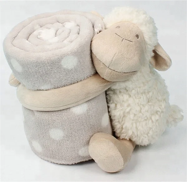 sheep swaddle blanket