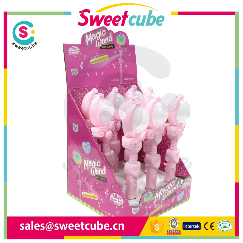 Классическая Музыкальная волшебная палочка конфеты игрушки для