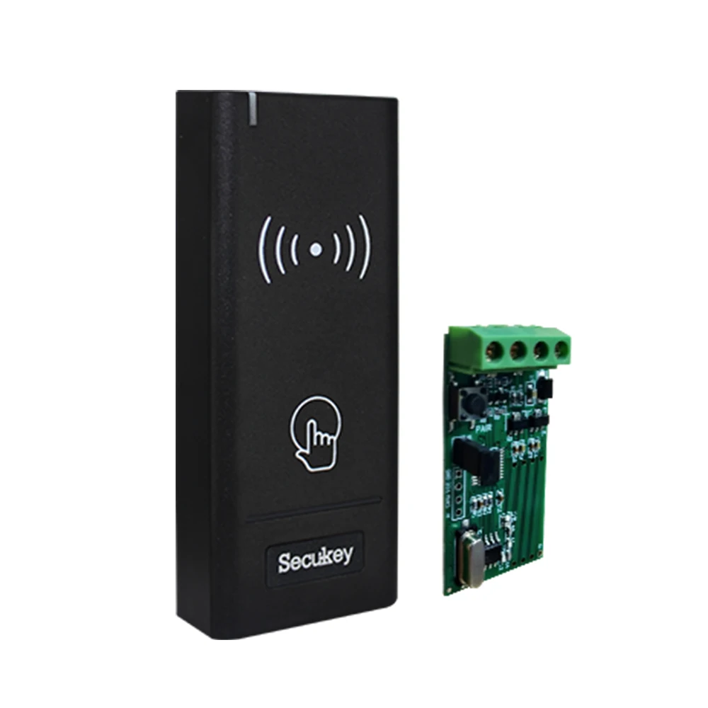 Battery Power Rfid Four Three Three MHz Wireless Reader With Receiver