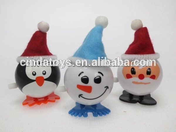 Забавный пластиковые прыжки игрушки рождество дешевые ветра