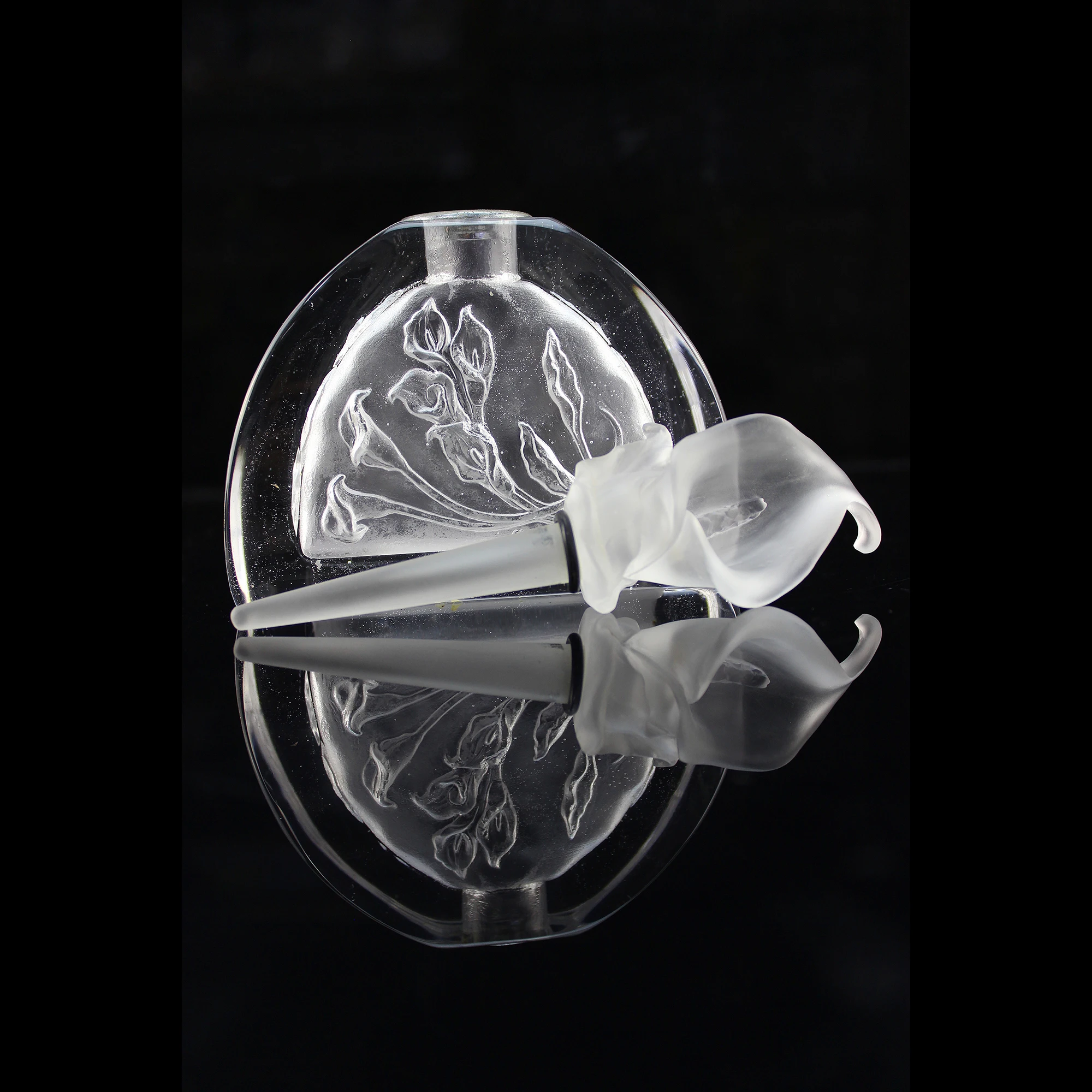 Porcelain Liuli Crystal Oil Bottle Perfume for Cosmetic