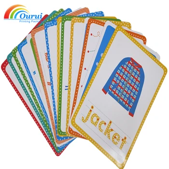 Custom Action Flash Cards Printing Interactive Flashcards