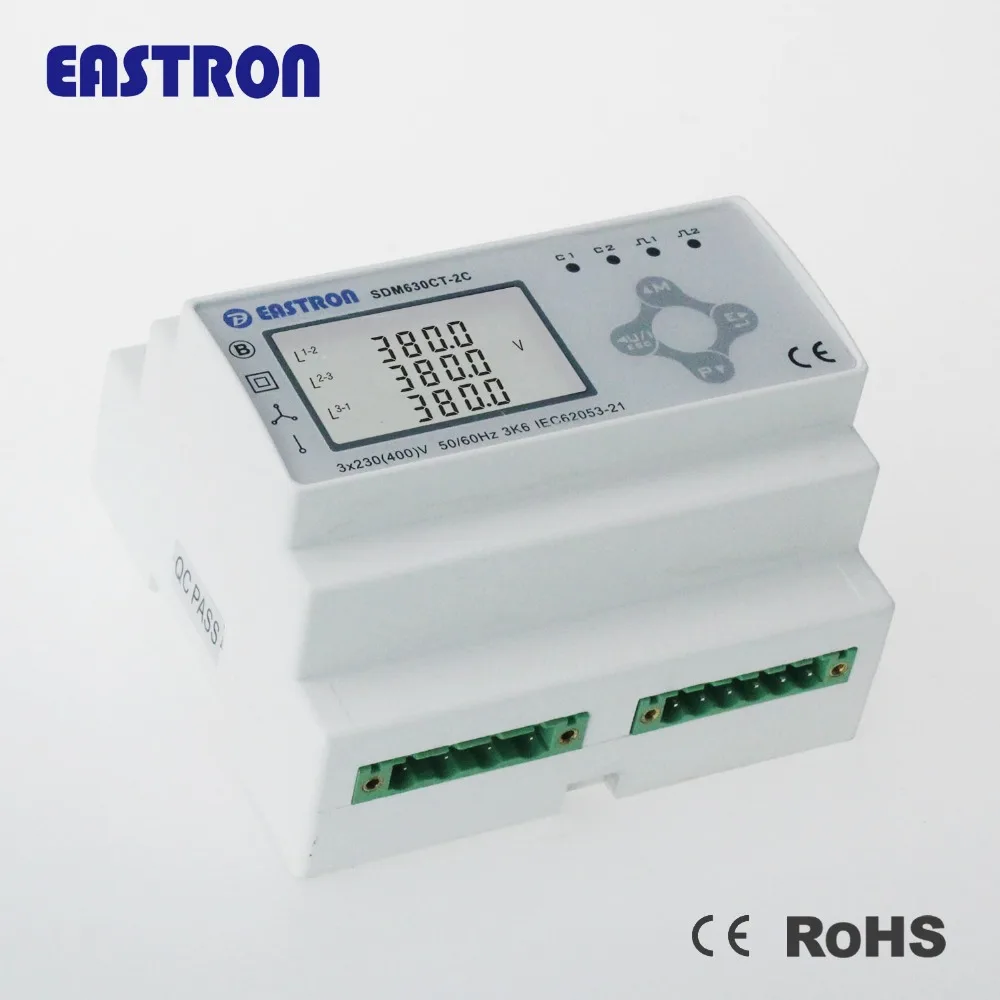 6 Однофазный Канал Многофункциональный Счетчик Электроэнергии,Заменить ...