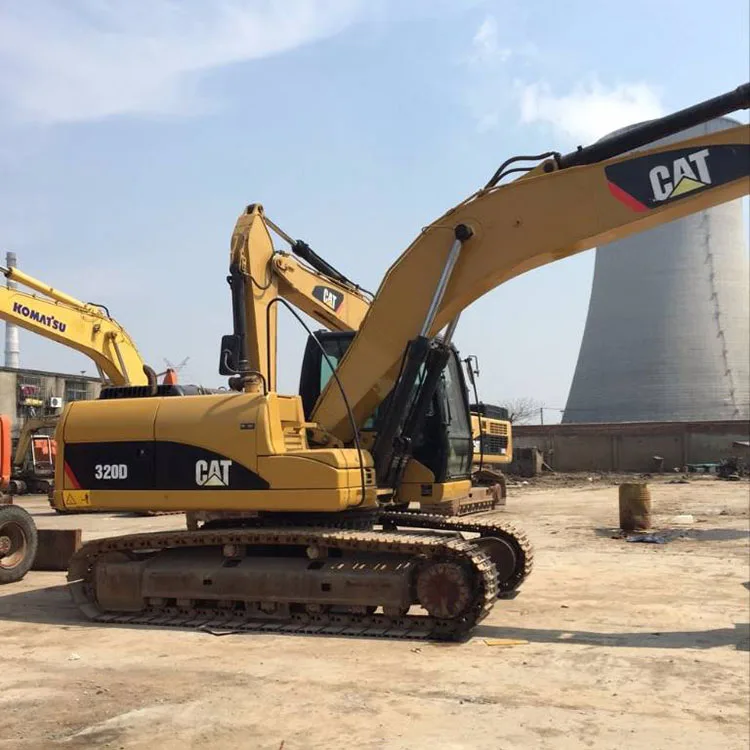 Б/у экскаватор CAT 320D, гусеничный 320d, а также cat 320/cat 320dl для продажи в Шанхае