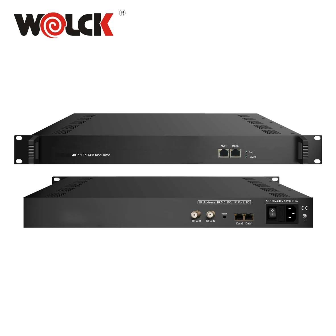 1536 Ip Input 48 Qam (dvbc) Modulating Channels 48 In 1 Ip Qam