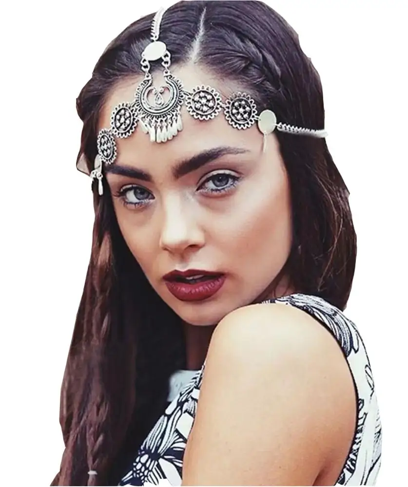 metal chain headpiece