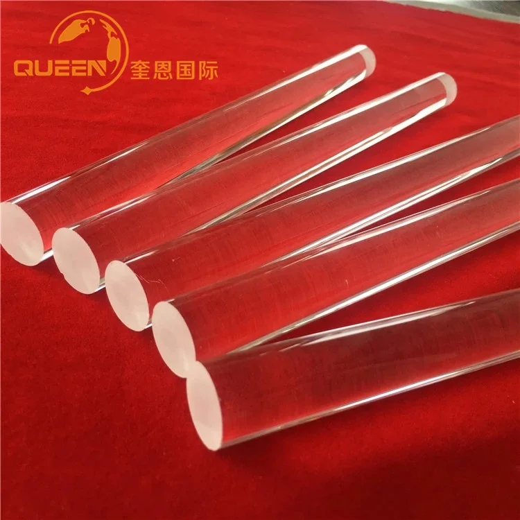 JGS1 JGSS2 Customize 60/40 Optical Bk7 K9 Glass Hexagonal Rod, Fused Silica Glass Hexagonal Rods