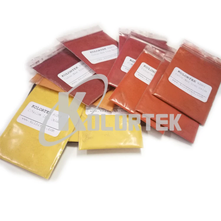 アイシャドウ、マスカラで使用される化粧品グレードの赤色酸化鉄