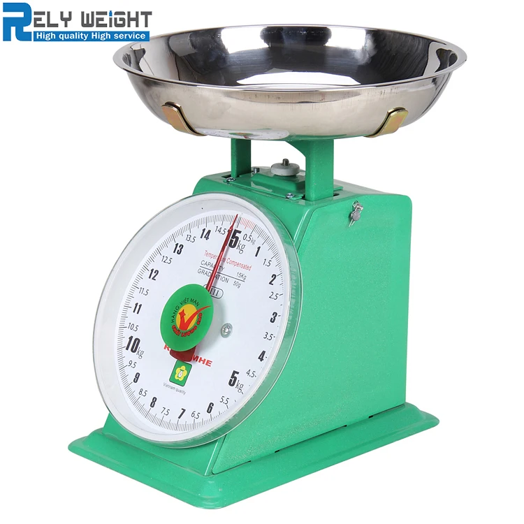 15KG/20KG/30KG Classic Mechanical Scale Spring Balance Weight Dial Scale  Household Platform Scale Kitchen Fish Meat Weight Scale - AliExpress