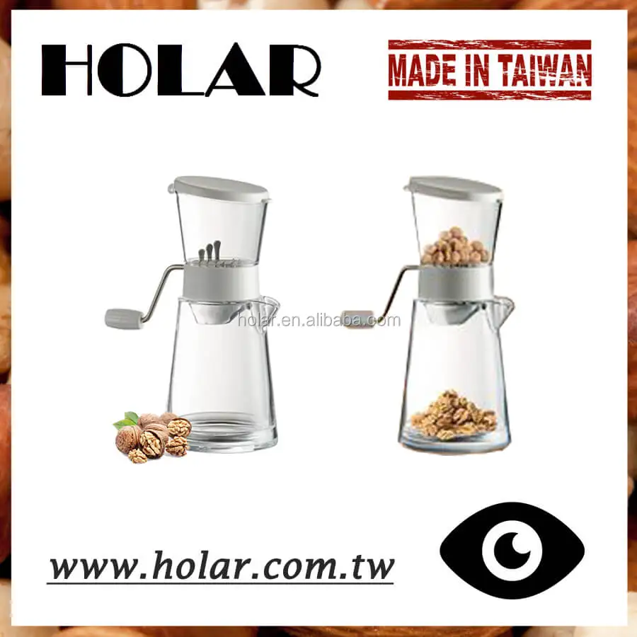 Source [Holar] Taiwan Made Sturdy Walnut Crusher Nut Chopper with