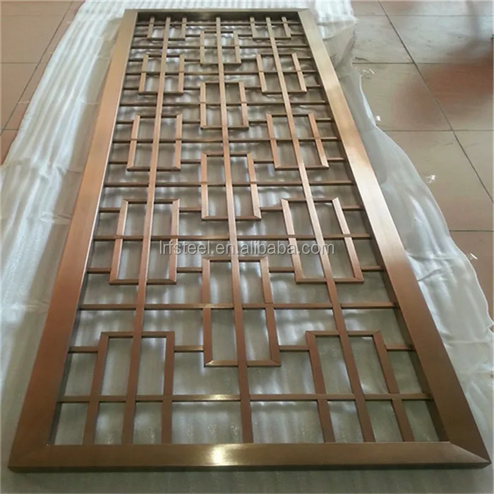 Современный дизайн, индивидуальная алюминиевая лазерная резка, декоративное разделение комнаты