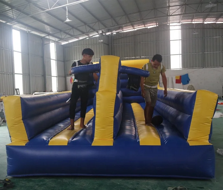 2025 2024 China 2023 Best Inflatable Bungee Run Basketball Games 2020 Factory Sale Bungee Run Track Quality Sports