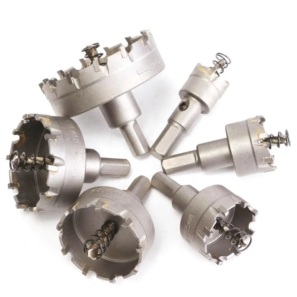 6pcstungsten Carbide Tipped Tct Hole 