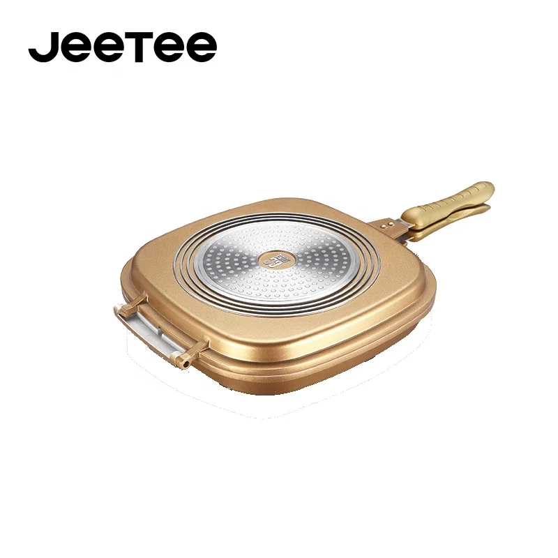 Double Side Grill Pan Nonstick Coating Best Bbq Aluminum Griddles