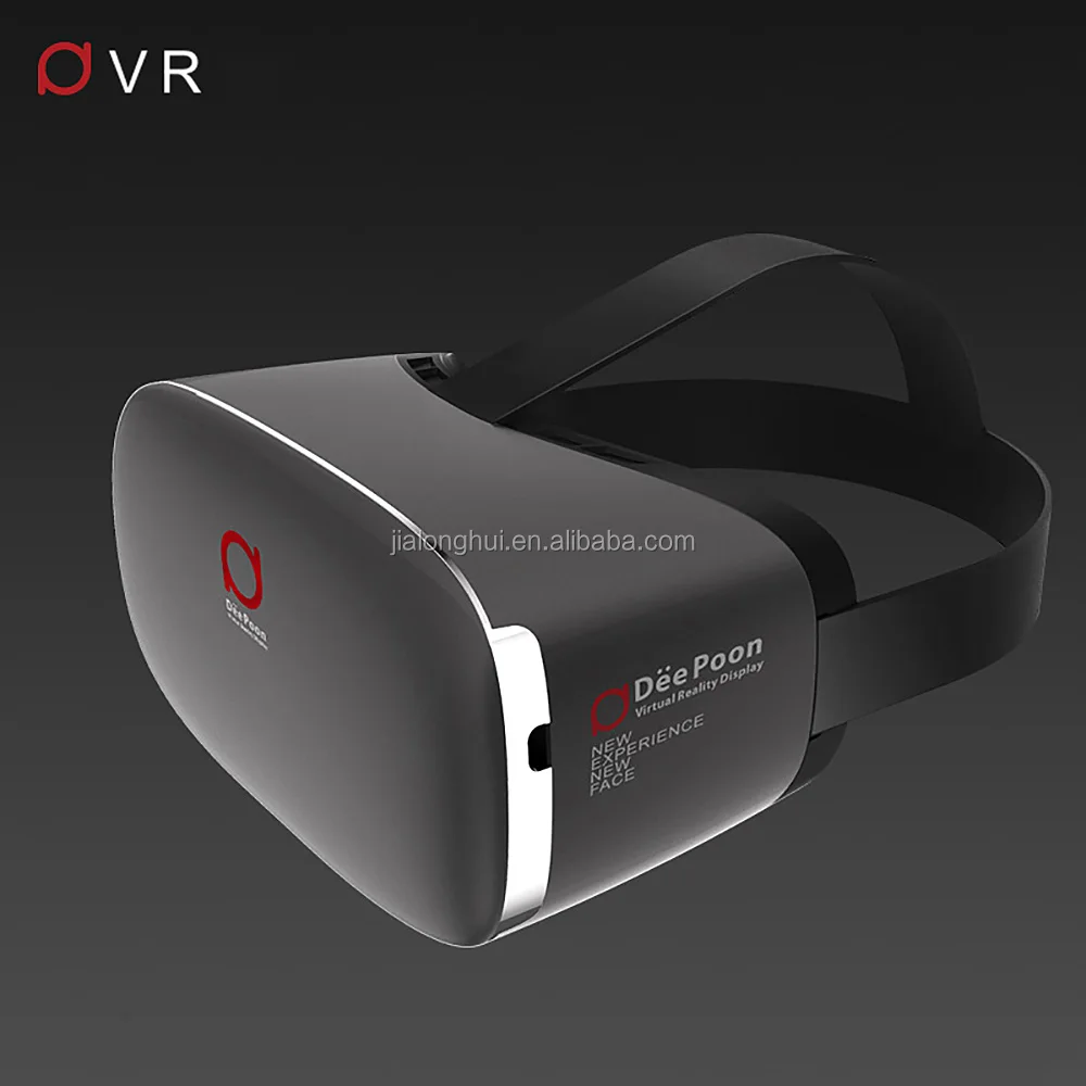 Second-hand DEEPOON E2 Virtual Reality 3D PC Glasses 1080*1920 VR Headset Virtual Reality Head Mount