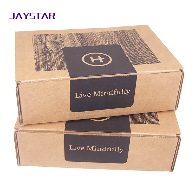 Rigid Gift Box Type Kraft Paper Box with Lid Template