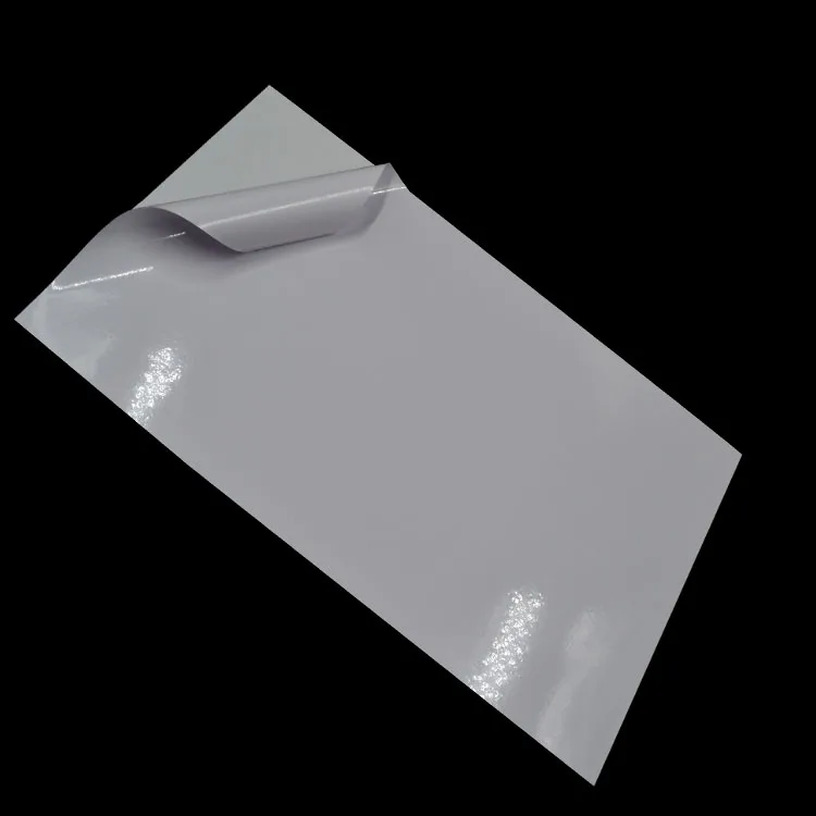 Pack De 20 Hojas Autoadhesivas De Vinilo Blanco Brillante A3 - Perfectas Para Impresión Inkjet, 120 Gsm