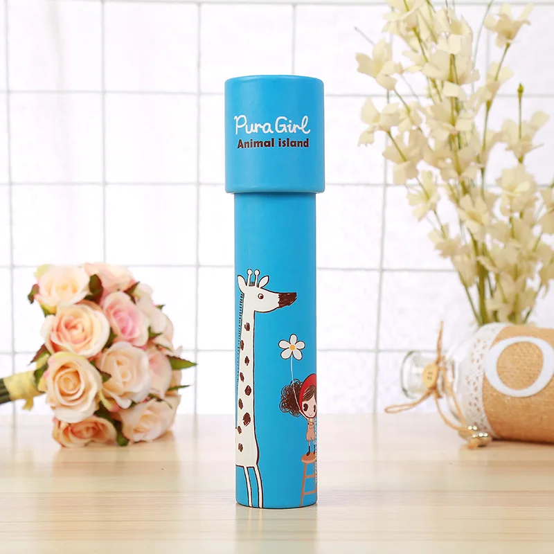 Мультяшный 3D Калейдоскоп необычный фантазийный красочный мир волшебный малыш сенсорные Развивающие игрушки для детей Подарки случайный цвет