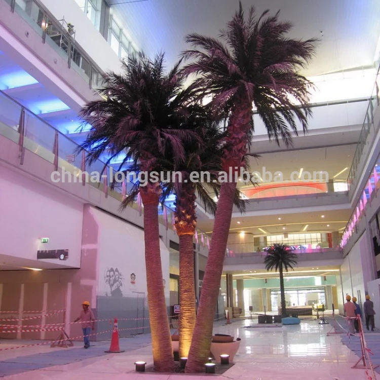 WS16032501 вечеринку декоративные большие комнатные искусственные пальмы для ландшафтного дизайна
