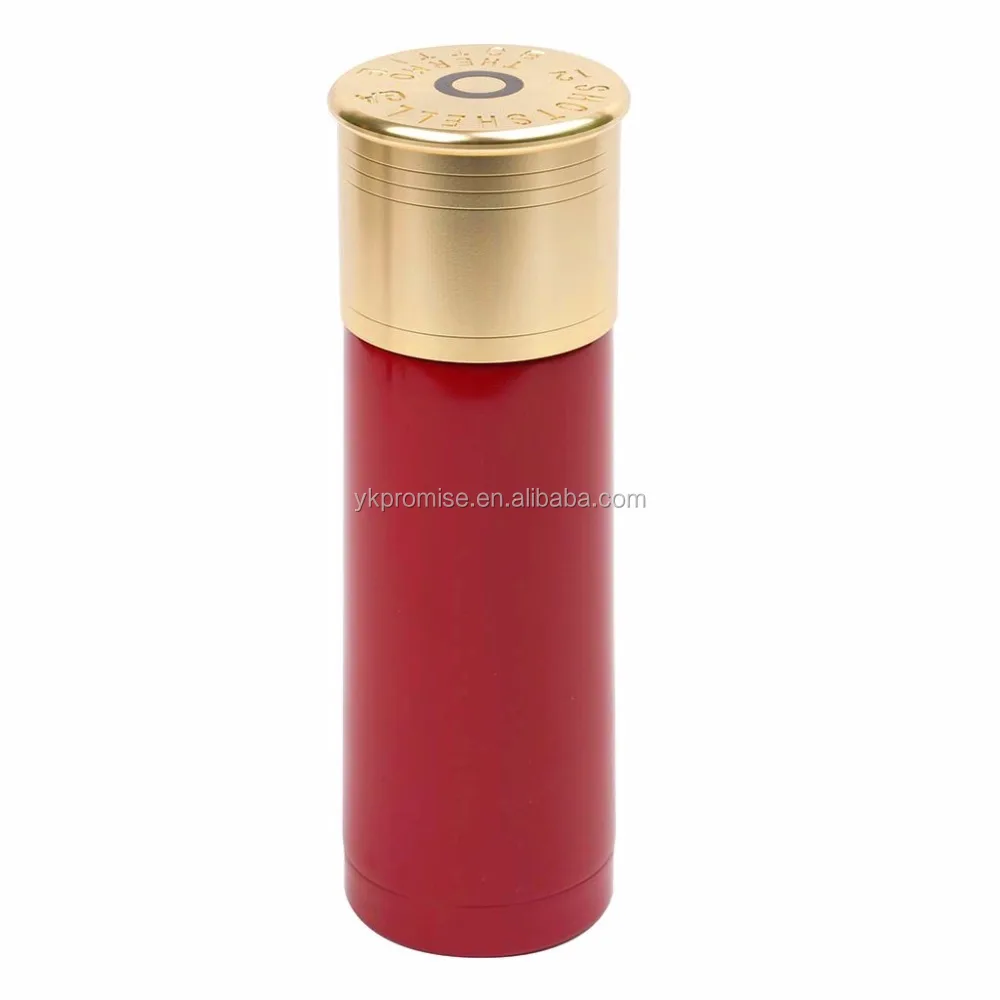 12 Gauge Shotshell Thermo Bottle - Red - Stansport