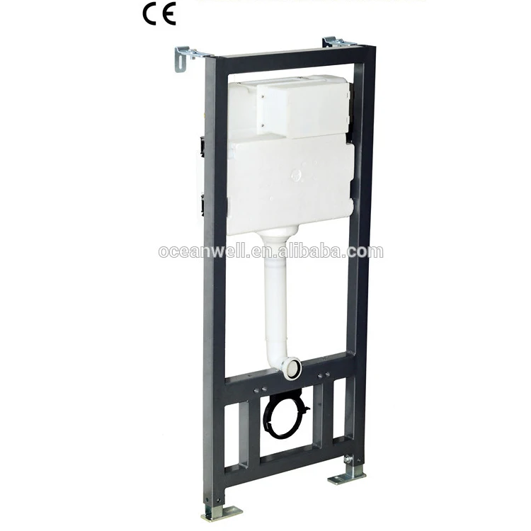 Пневматический скрытый двойной слив цистерна для настенного туалета с одобрением WRAS 400 комплектов OEM/ODM