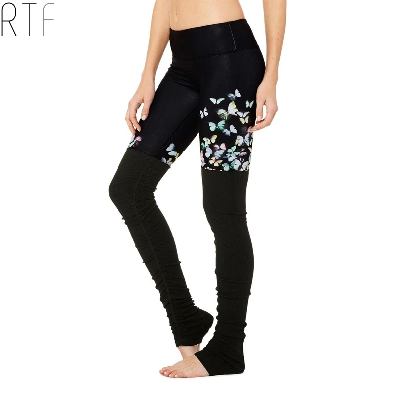 Over Heel Sexy Trample Feet Stirrup Leggings for Yoga Pants