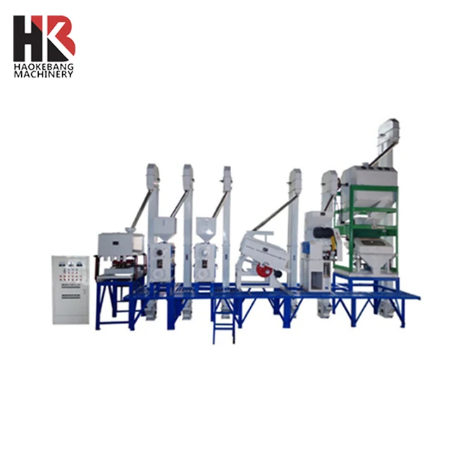 20 Ton Per Day Capacity Rice Milling Machinery Commercial Low Price Mini Rice Mill