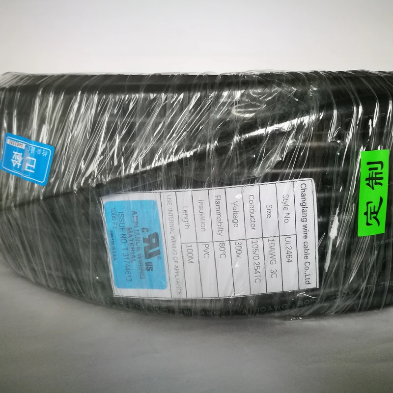 Awm Style Ul2464 22AWG 9c Cable for Computer Cable 300v
