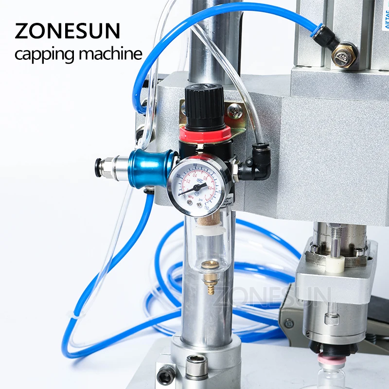 ZONESUN пневматический раствор для пероральной жидкости пенициллин бутылка Capper Алюминиевый металлический пластиковый медицинский флакон щипцы для скручивания