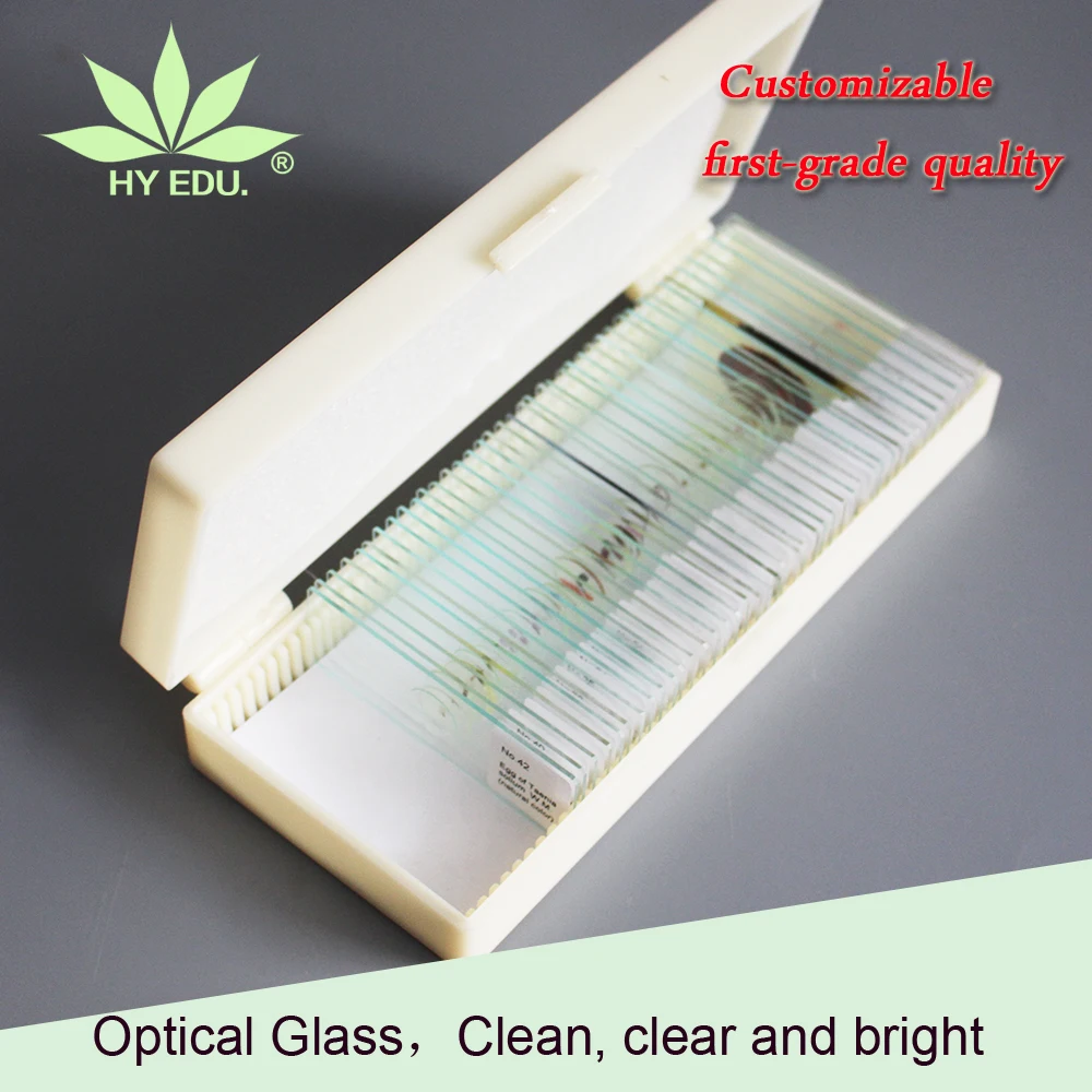 
 Прямая поставка с завода 42 шт. для медицинской школы, набор слайдов для микроскопа, подготовленных параразитологией  