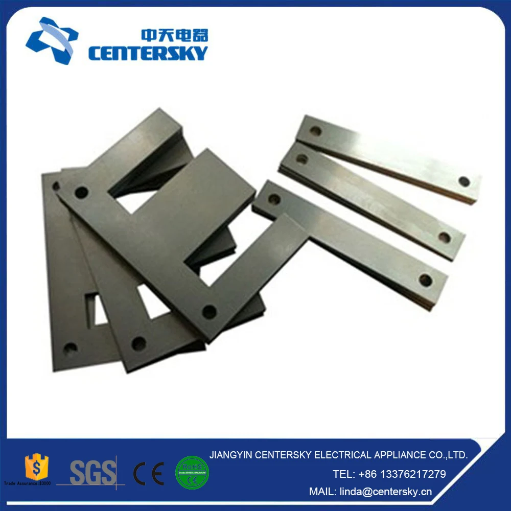 EI Silicon Steel Laminated Transformer Iron Core for Reactor