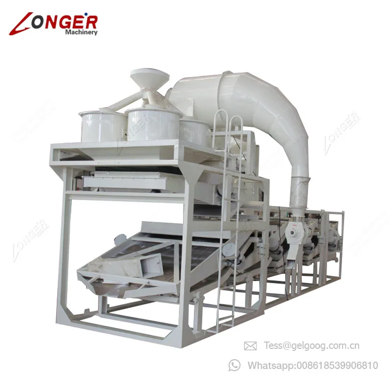 Automatic Watermelon Seeds Peeling Shelling Machine Sunflower Seed Hulling Line