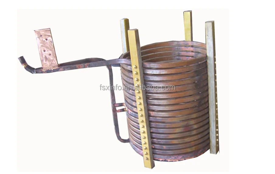 Бескислородной меди электрические индукционные катушки для индукционной печи