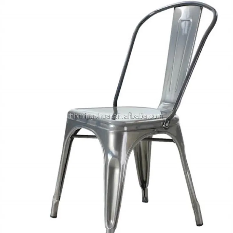 Wholesale Metal Chair for Dining Room Industrial Metal Dining Chair