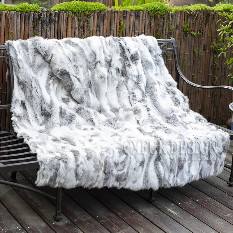 rabbit fur blanket price