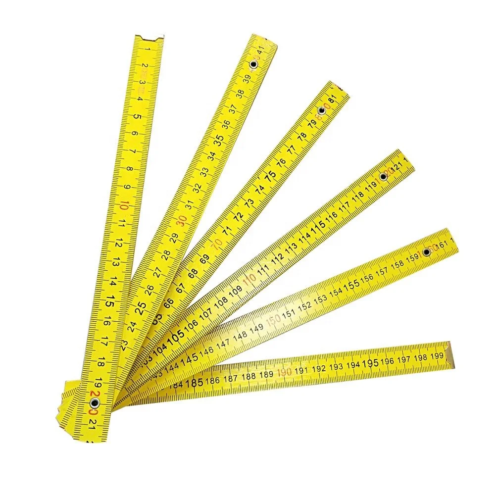 Pack of 10) 39 Wood Double-Sided Meter Stick India