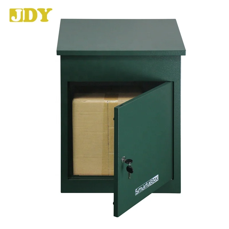 Customized Apartment Mailbox Freestanding Rustic Safe Lockable Post Boxes Mailing Box for Home Parcel Delivery Box Wall Mounted