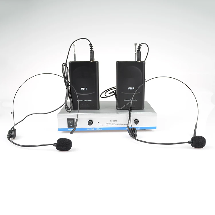 professional audio vhf wireless microphone