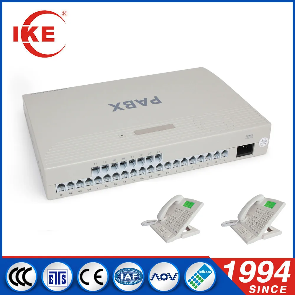 IKE PABX machine with intercom