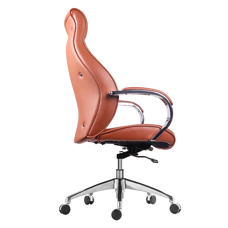 Индивидуальное офисное эргономичное кресло из искусственной кожи, компьютерное кресло