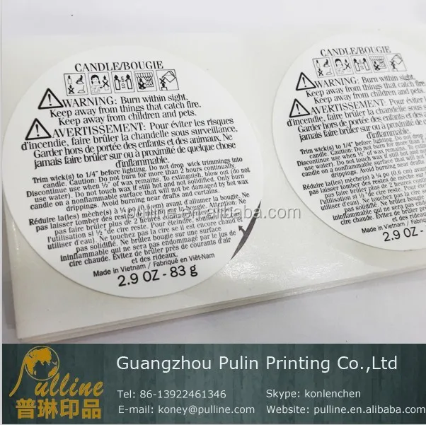Custom  Double Layer Labels  Peel off Sticker Printing  Double Level Round  Matte Label  for Cosmetic