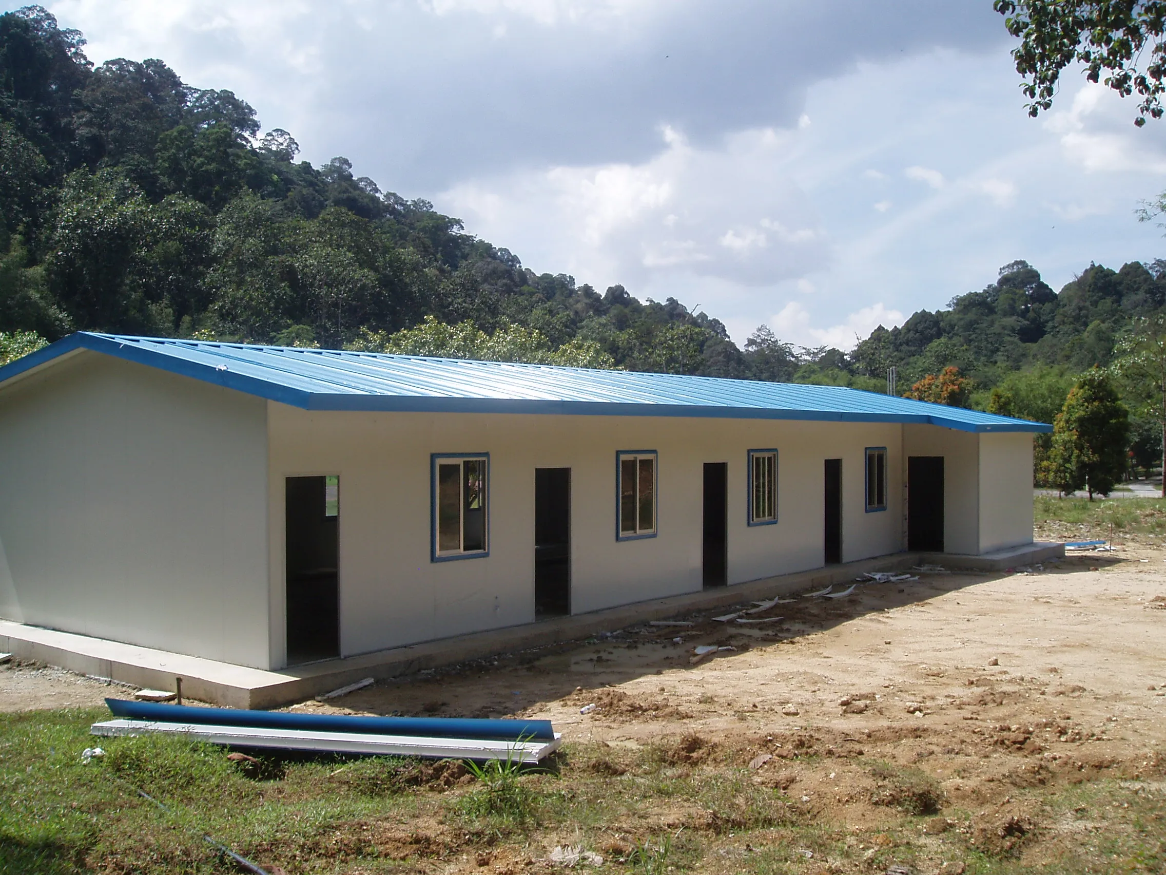Duplex Prefab Housesl Insulated Panel Home Kits Low Cost Prefabricated House Light Steel Prefab Bunkhouse
