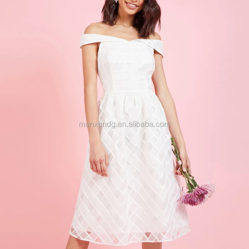 Модное платье для выпускного вечера, вечерние платья для девочек, белое ТРАПЕЦИЕВИДНОЕ свадебное платье