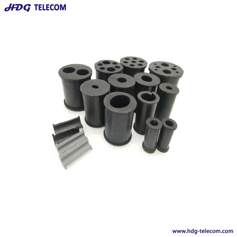 EPDM Black Multi Hole Barrel Cushion/Rubber Grommet - China Rubber