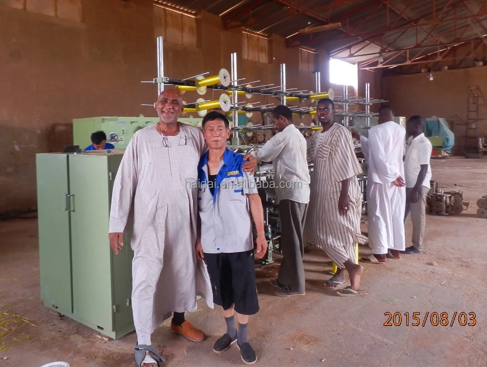 Машина для изготовления текстильной швабры швабра из хлопчатобумажной пряжи/шпагат пряжи (с открытым