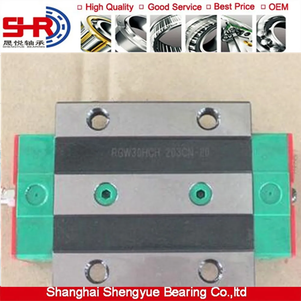 RGW30CC RGW30HC HIWIN Linear Guide Rail Block Flange Type