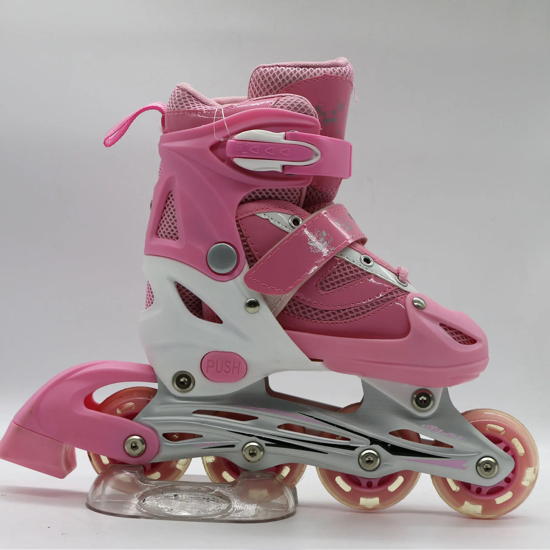 Flashing Roller Shoes With Wheels Skating Shop Fitness Skates Adjustable Inline Skate